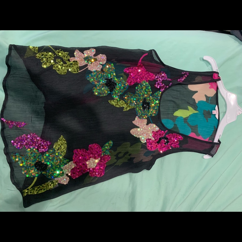 Beautiful sequin tank